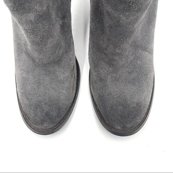 Very Volatile Whitby grey suede heel ankle boots size 8.5 - Picture 5 of 9